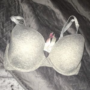Victoria’s Secret grey push-up bra